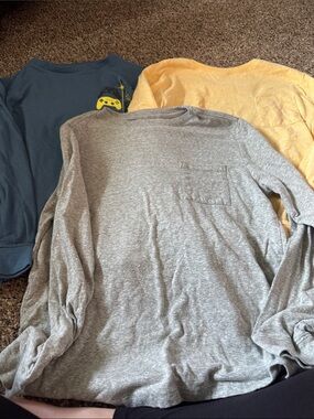 Kids set of 3  Long Sleeve shirts